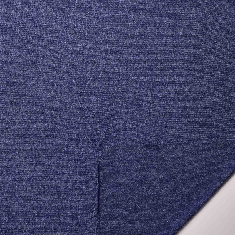 Хлопок трикотажный XT-11 melange (Синий, 1658, БП)