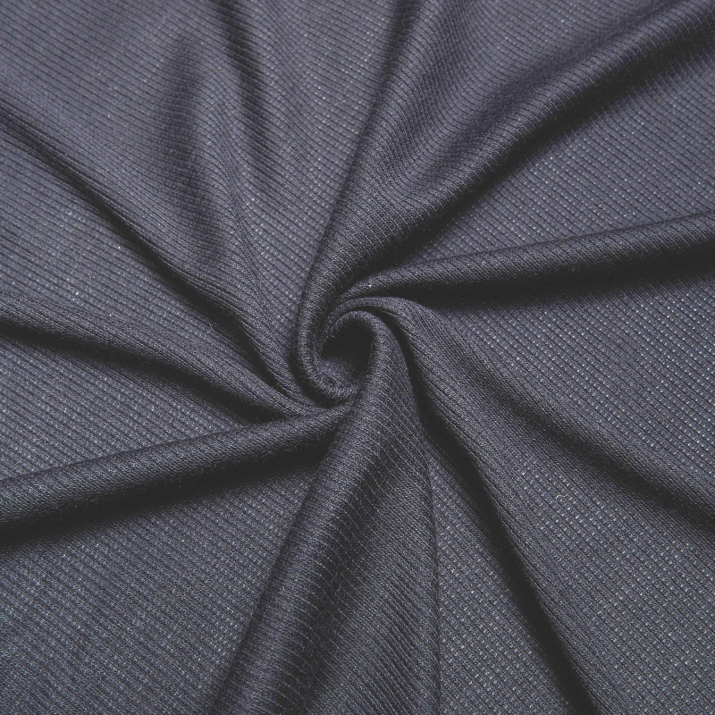 Трикотаж Синтетический EC987-292 (Черный, Стандарт, БП)