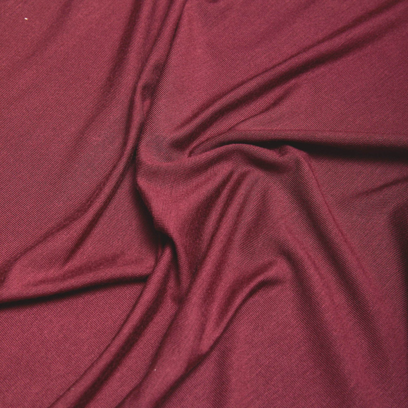 Модал трикотажный XT-45 (Бордовый, A48153B, 19-1725)