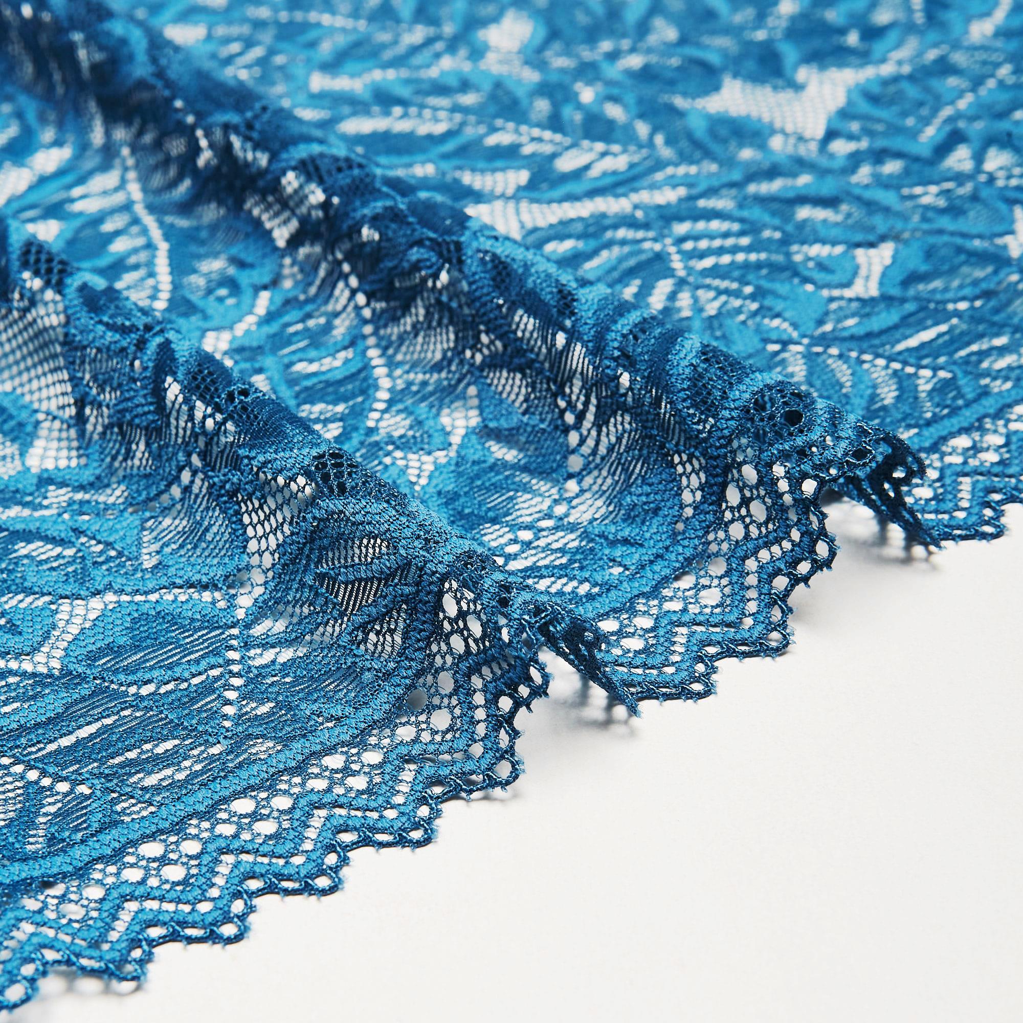 Кружево Эластичное HZ2655N (Бирюзовый, B20092671A, БП)