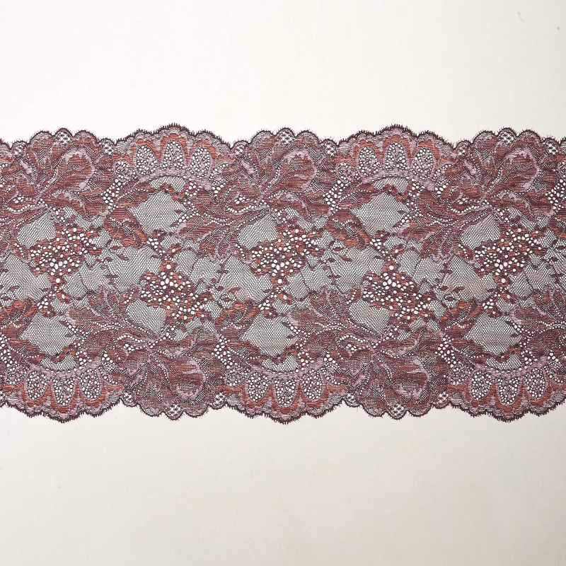 Кружево Эластичное J60261RA (Бордовый, FAD202968A, БП)