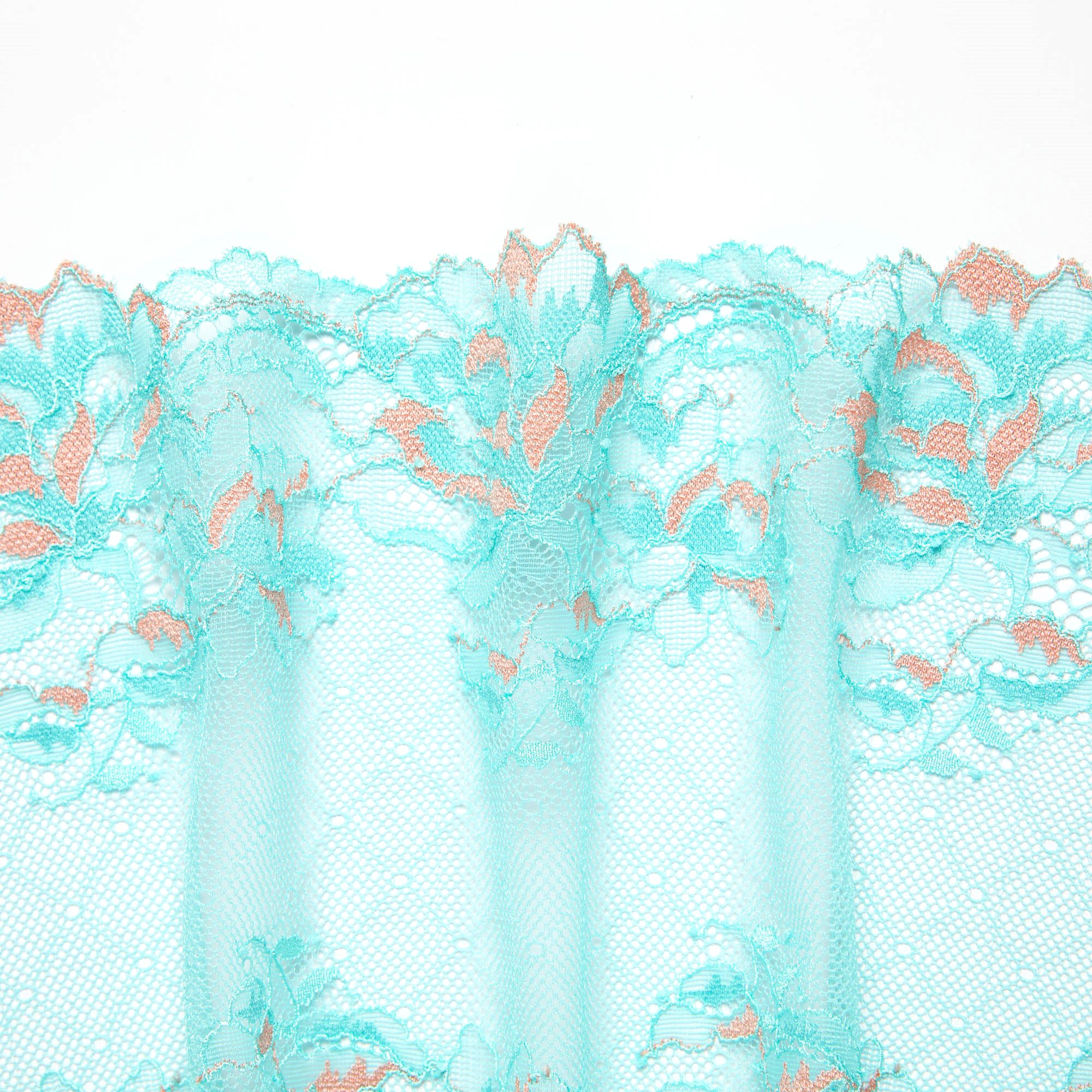 Кружево эластичное h6343q (Ментоловый, FM000052A, БП)