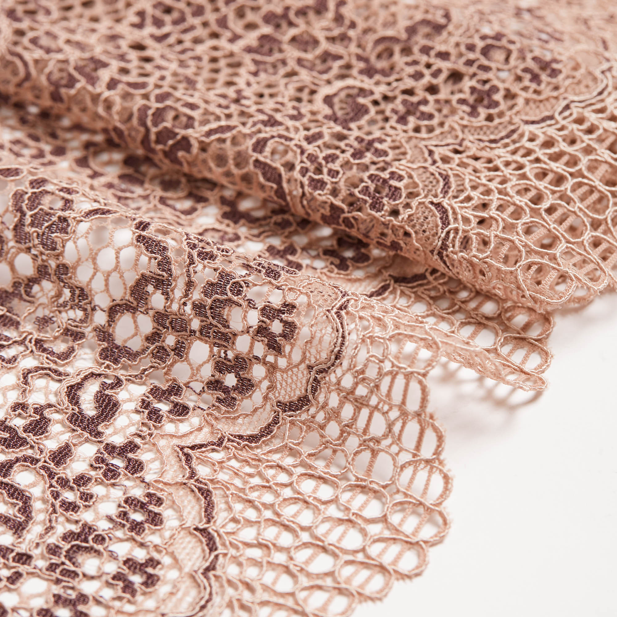 Кружево Эластичное HY457M (Бежевый, MV000366А, БП)