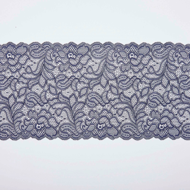 Кружево эластичное 6257 (Синий, SH180710321A, БП)