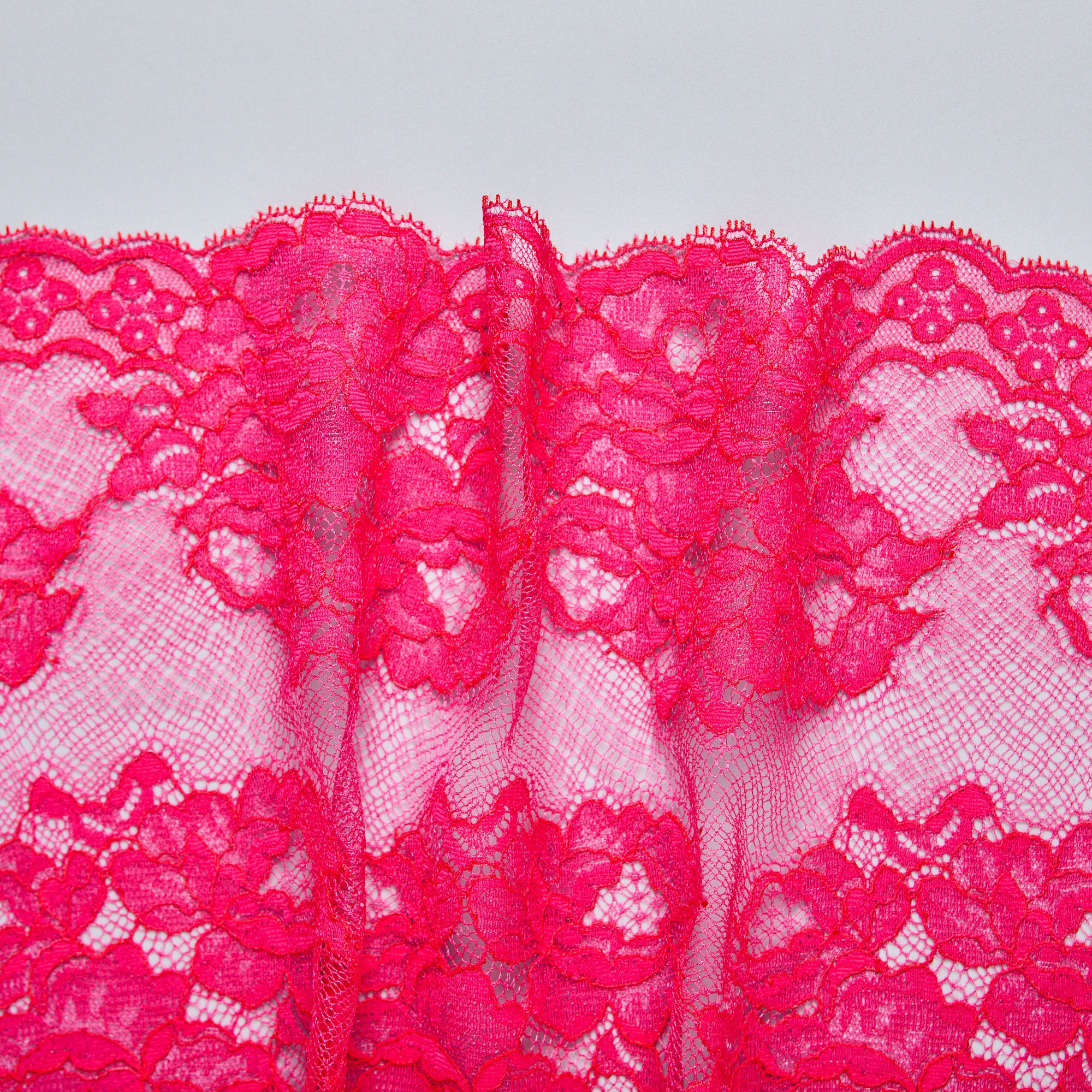 Кружево Эластичное J6055BAJ (Фуксия, 16187553B, БП)