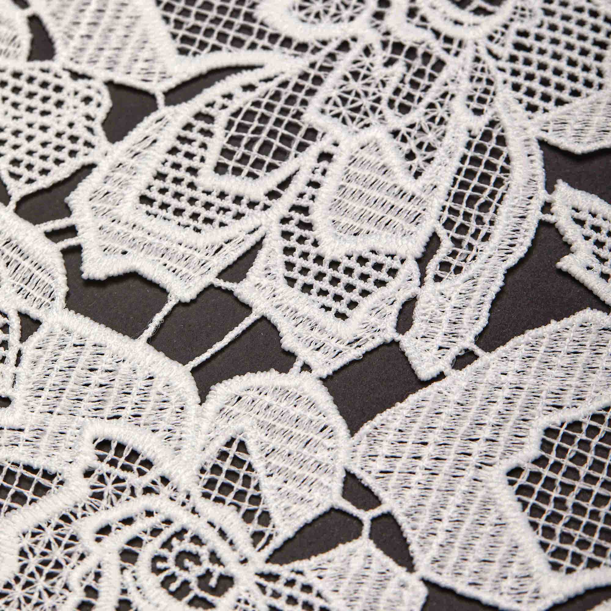 Гипюр EKKL80007C (Белый, Стандарт, БП)