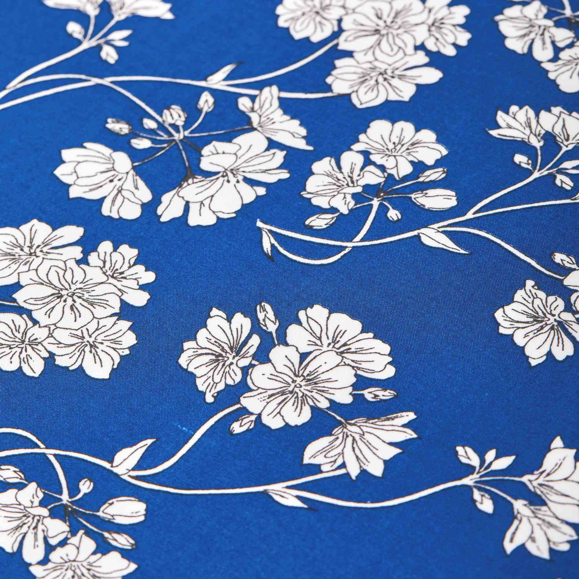 Вискоза тканая принт RM003p (Синий, 2b17-14122 navy, БП)