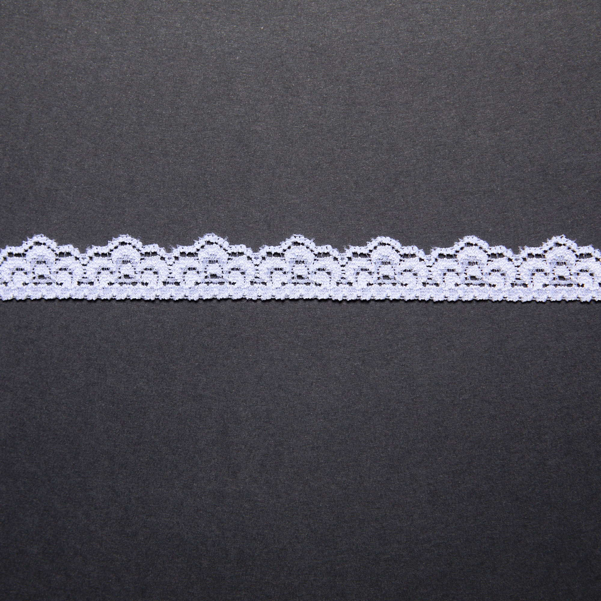 Кружево Эластичное Узкое 1810 (Белый, Стандарт, БП)