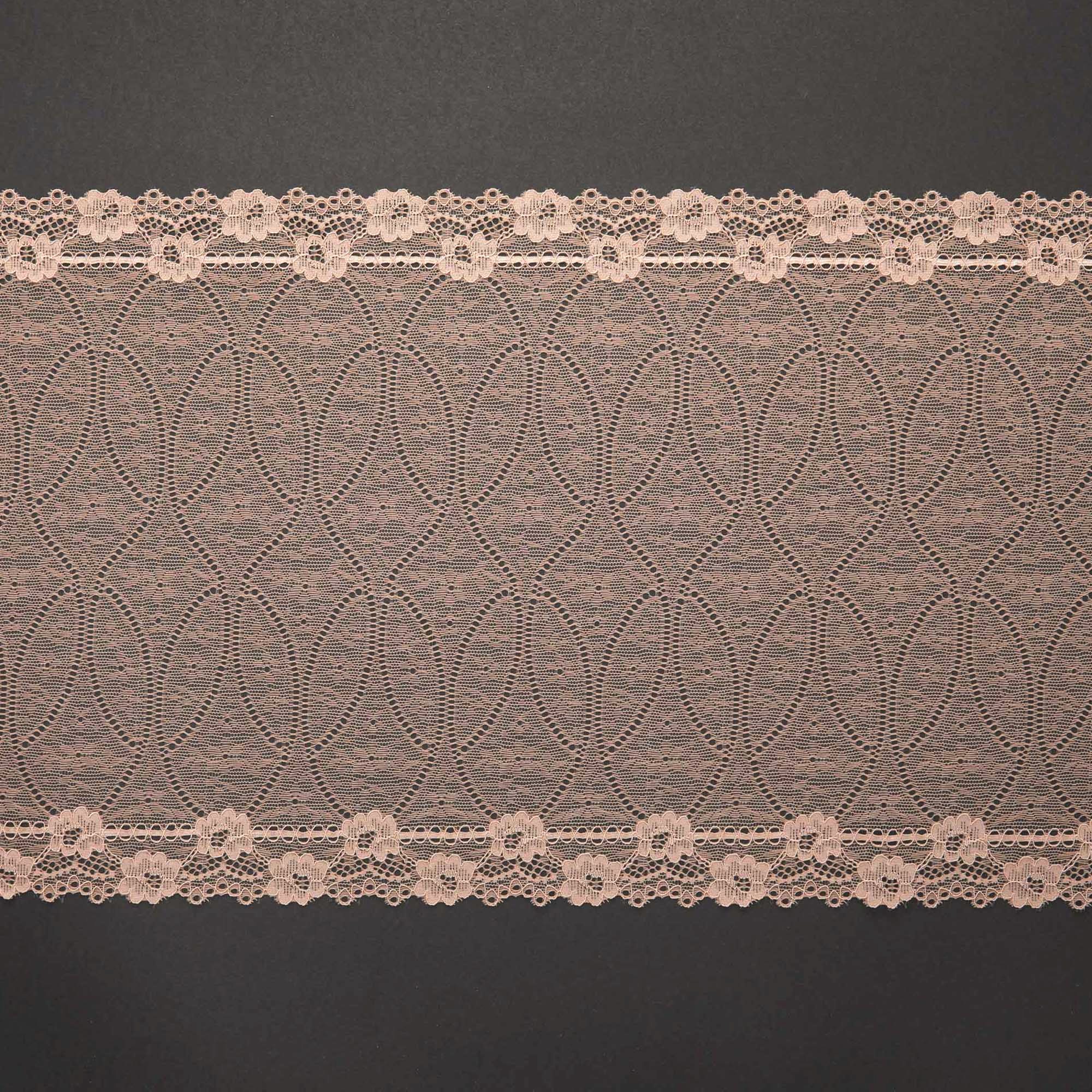 Кружево эластичное Q1206A (Бежевый, Nude, БП)
