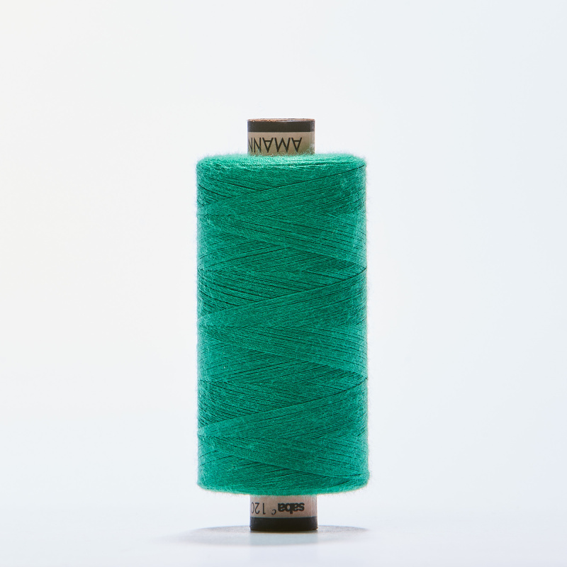 Нитки армированные saba 120 /1000 (Зеленый, 909, БП)