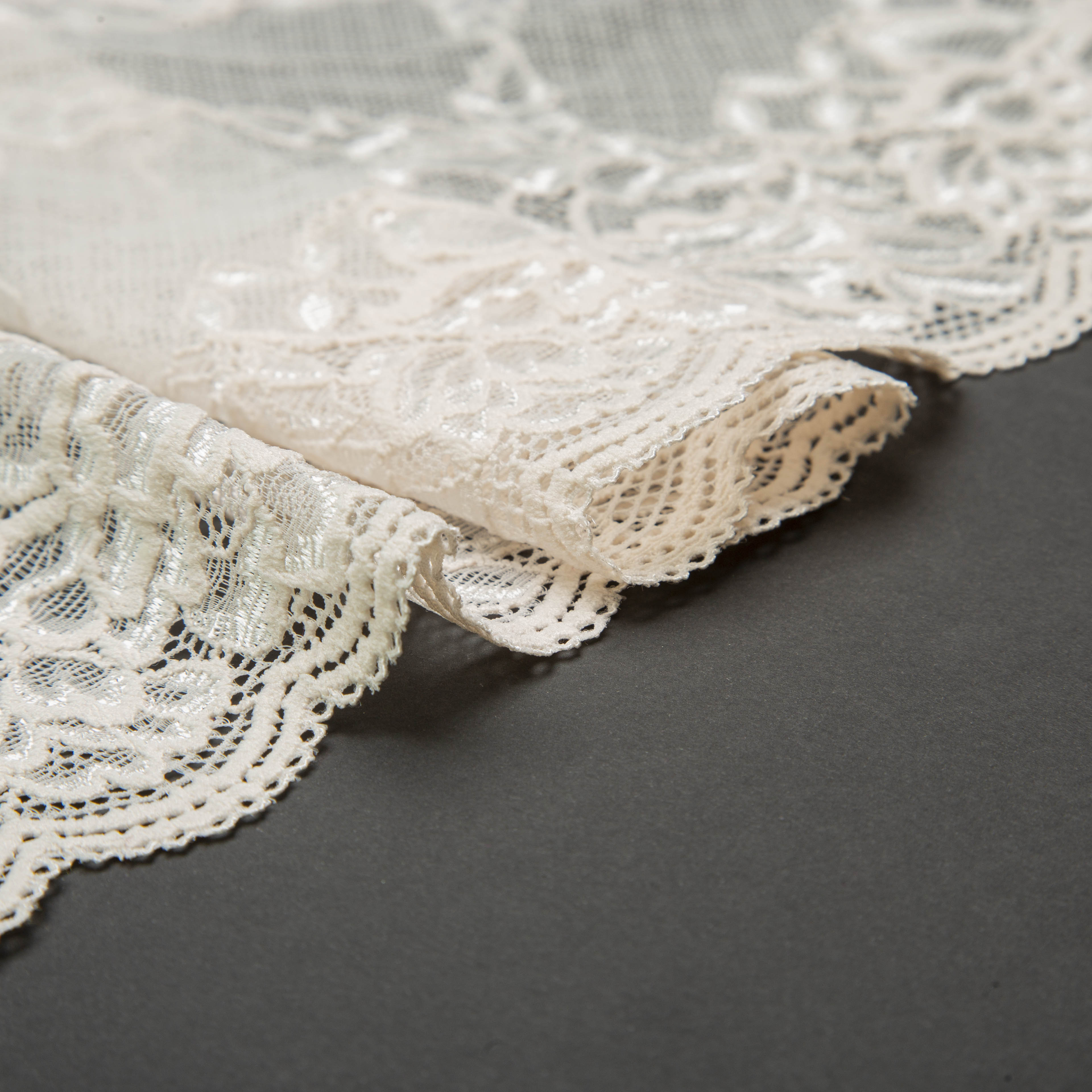Кружево Эластичное 8448 (Айвори, QH190901007A, БП)
