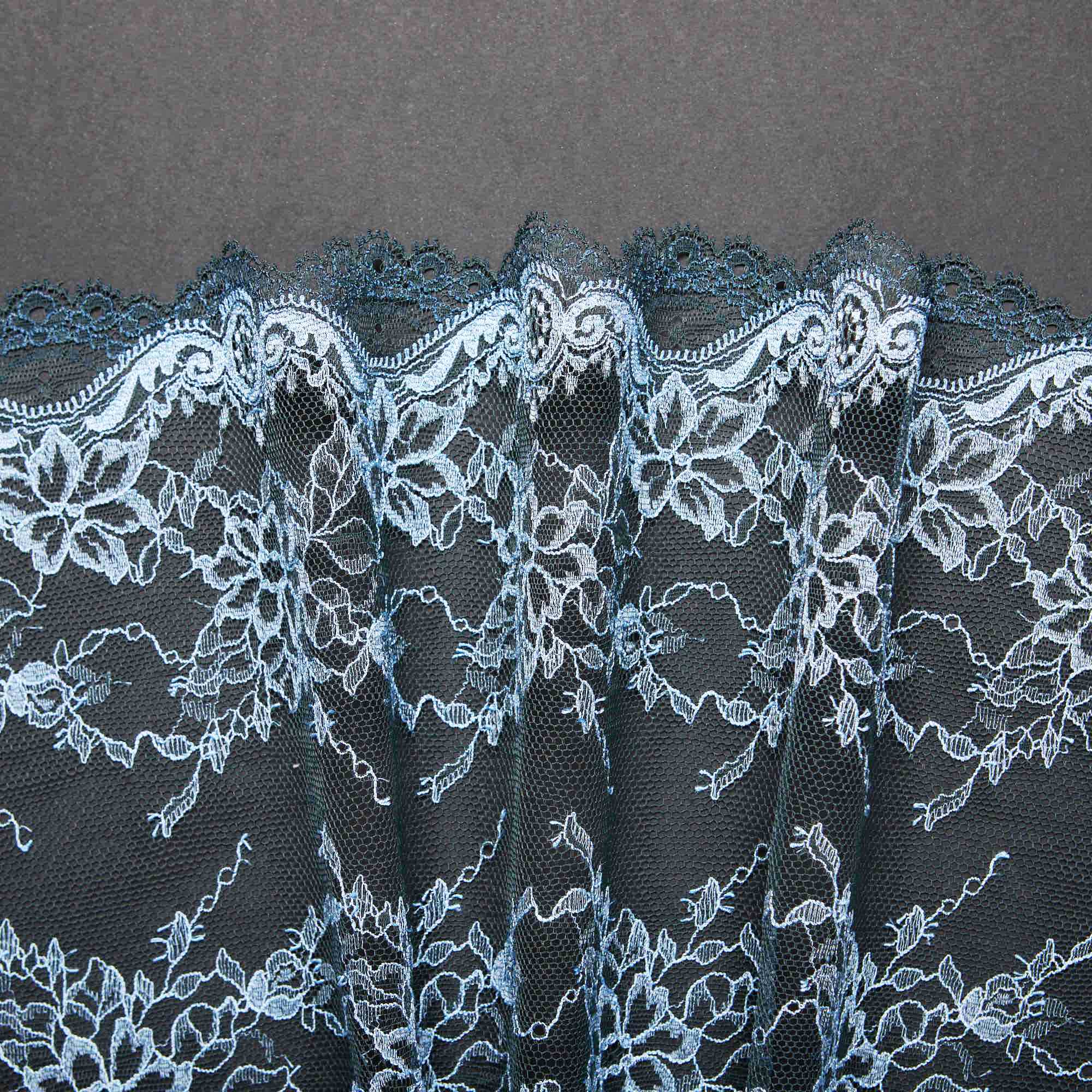 Кружево Эластичное L920331 (Голубой, 052630, БП)