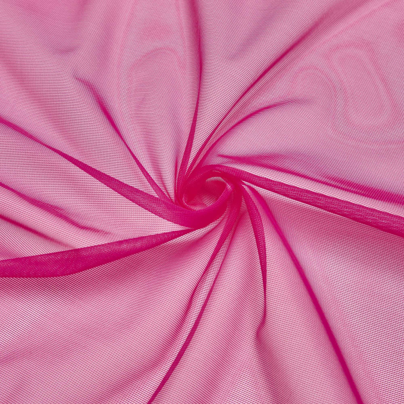 Сетка неэластичная 387 (Розовый, 365, БП)