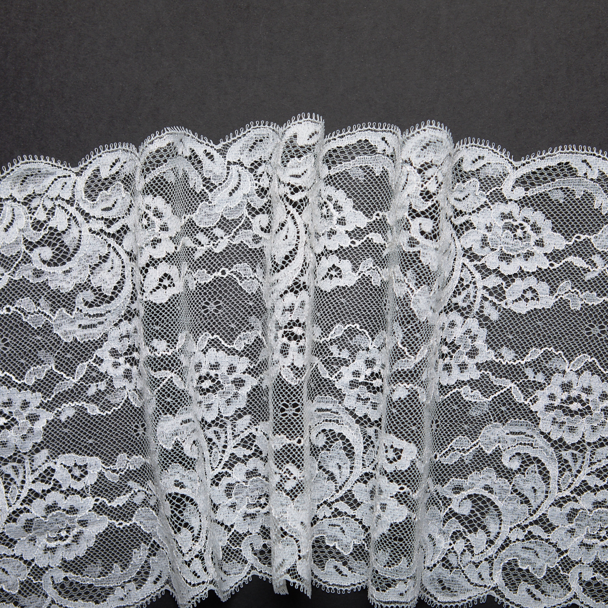 Кружево Эластичное 233/85975 BB (Айвори, ECRU LAVE, БП)