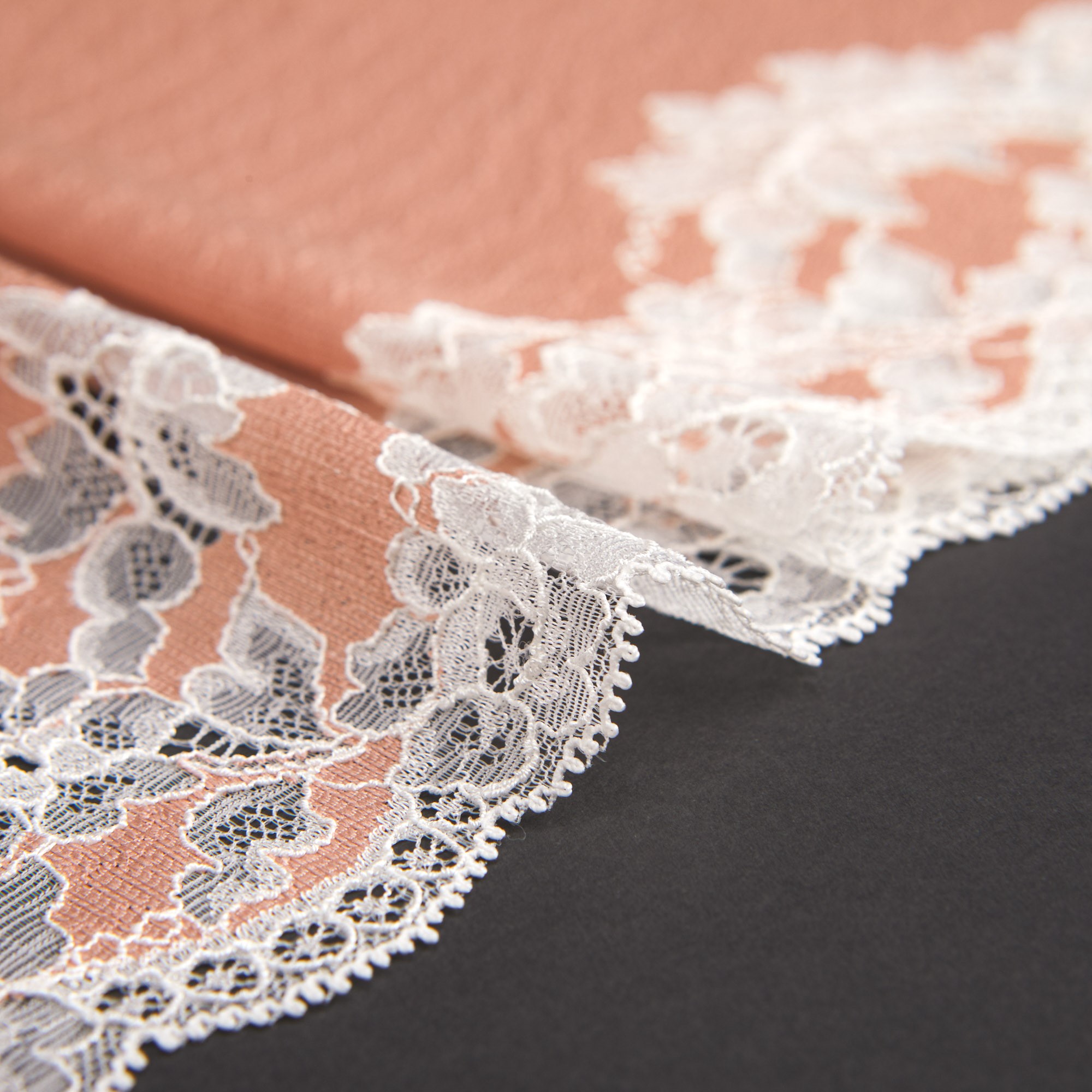 Кружево эластичное H6204M (Бежевый, YR001716A, БП)