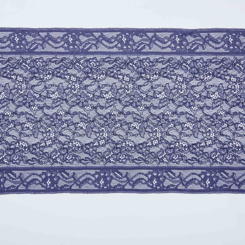 Кружево Эластичное HY312A (Синий, L0010156, БП)