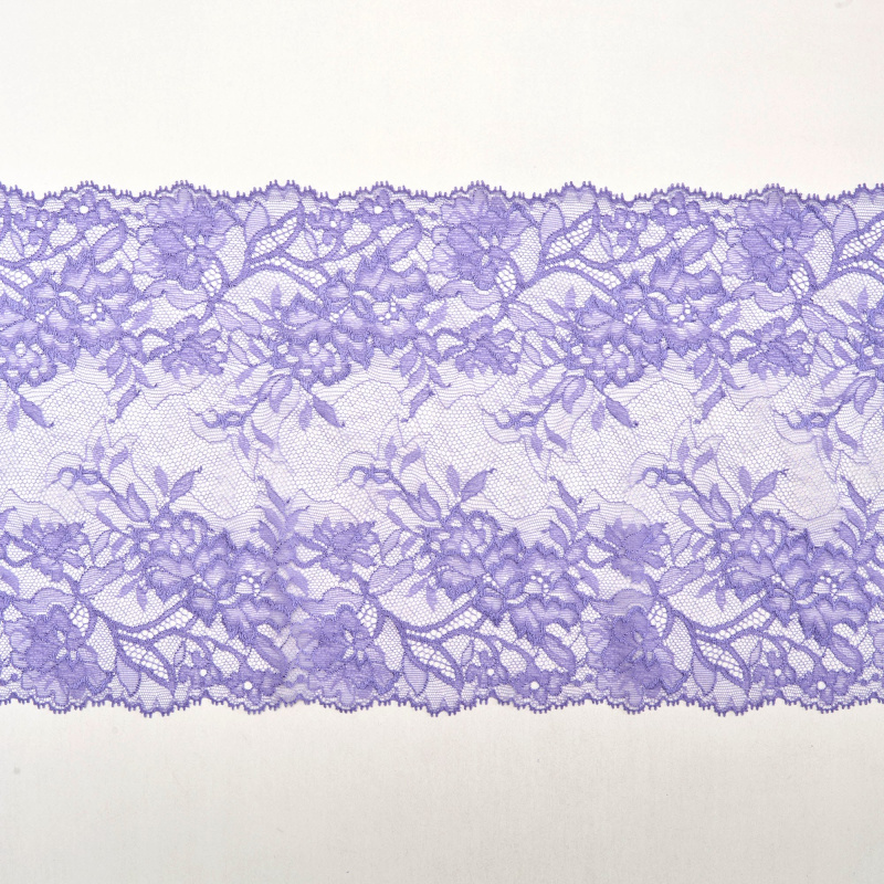 Кружево эластичное l915901 (Сиреневый, 008-purple/1A, 17-3826)