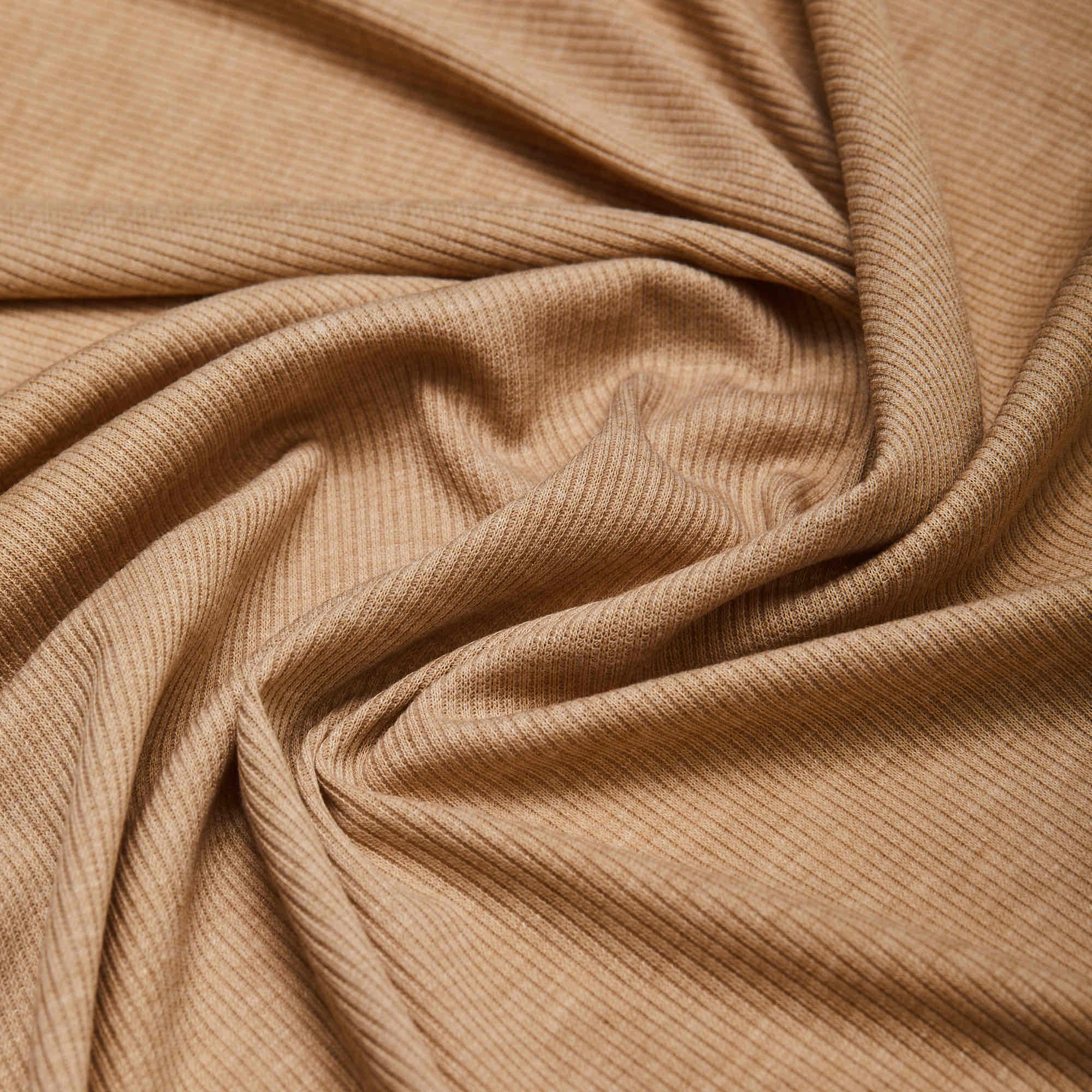 Трикотаж синтетический EC987-292 melange (Бежевый, 15-1215 TC, БП)