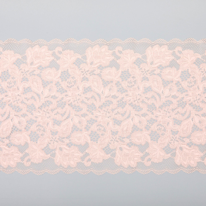 Кружево эластичное HQ543M (Розовый, MM004765A, БП)