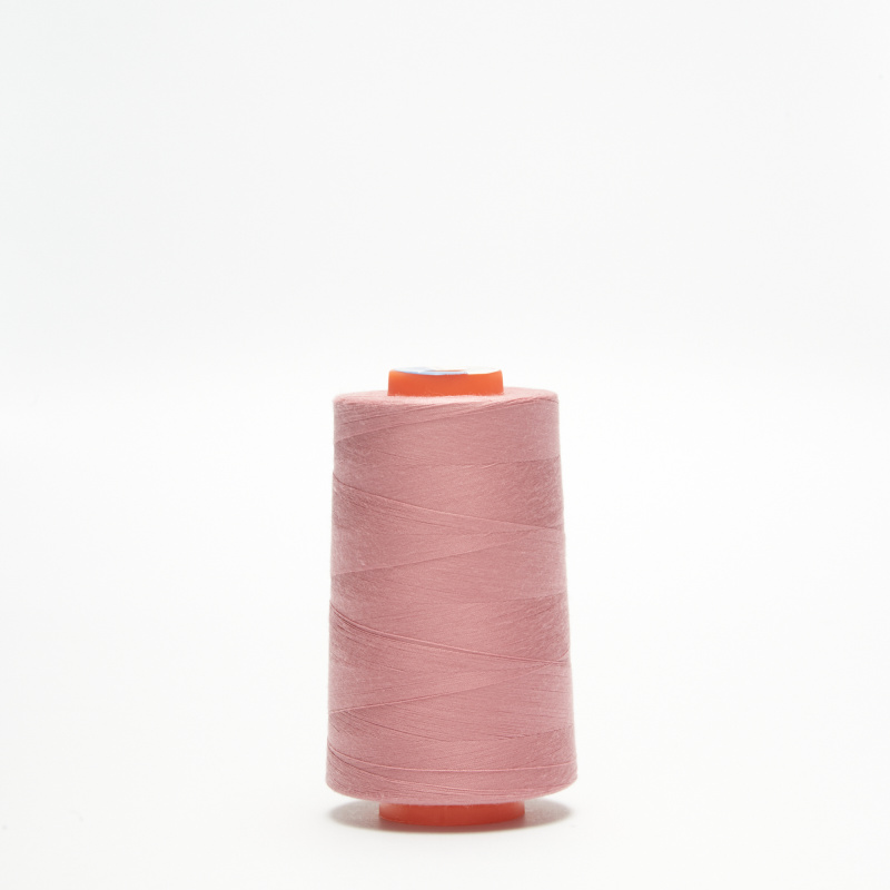 Нитки армированные NOLA 120 (Розовый, 155, 17-1608)