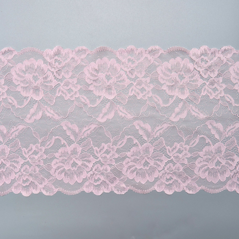 Кружево эластичное b61447soft (Розовый, FN22040283A, 13-2807)