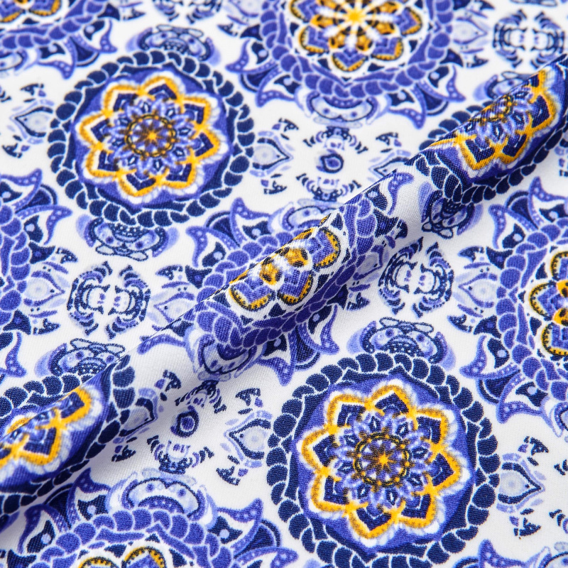 Микрофибра принт WH1005p (Синий, CA622272-1E, БП)