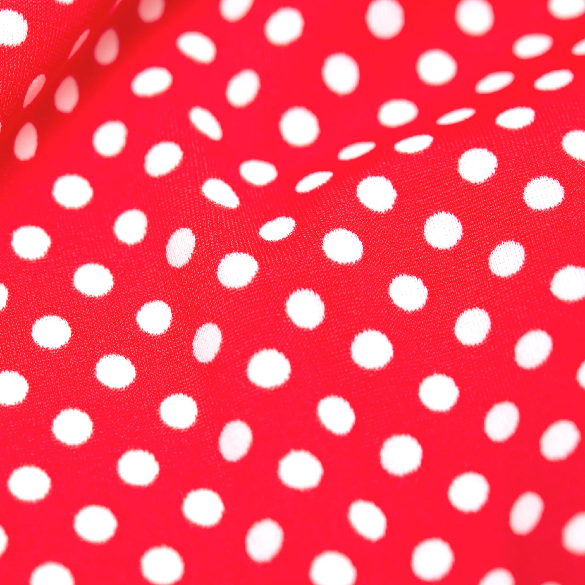 Микрофибра принт STT001P (Красный, горох, БП)