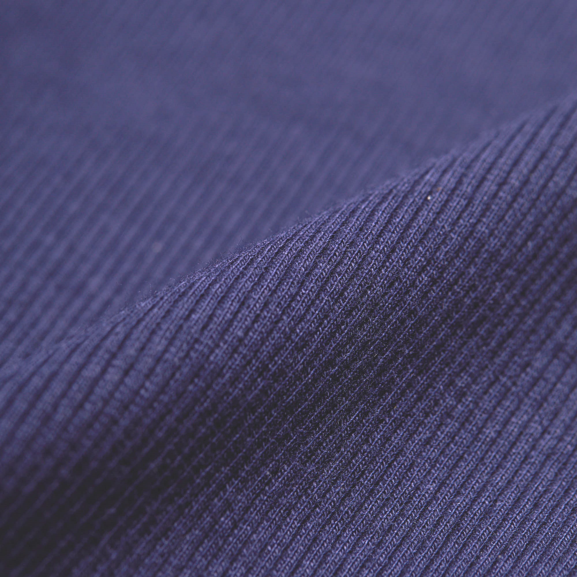 Хлопок трикотажный ребристый 1874 (Синий, 17.25 var.2, БП)