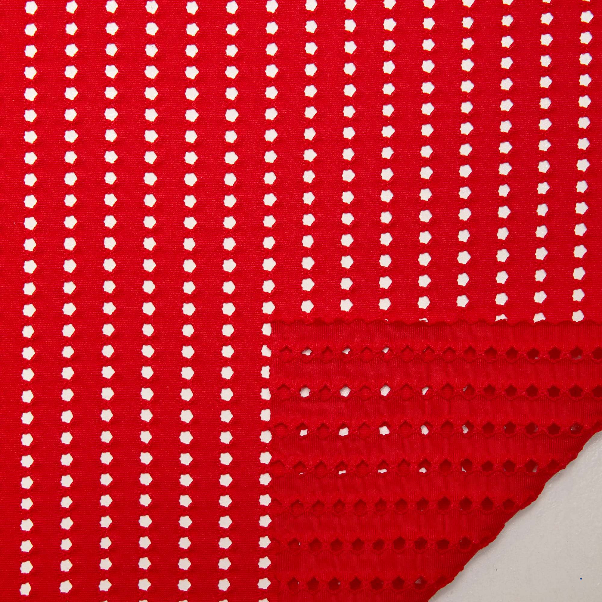 Микрофибра Фактурная O5392 dis.R07 (Красный, W673 RED var.A, БП)