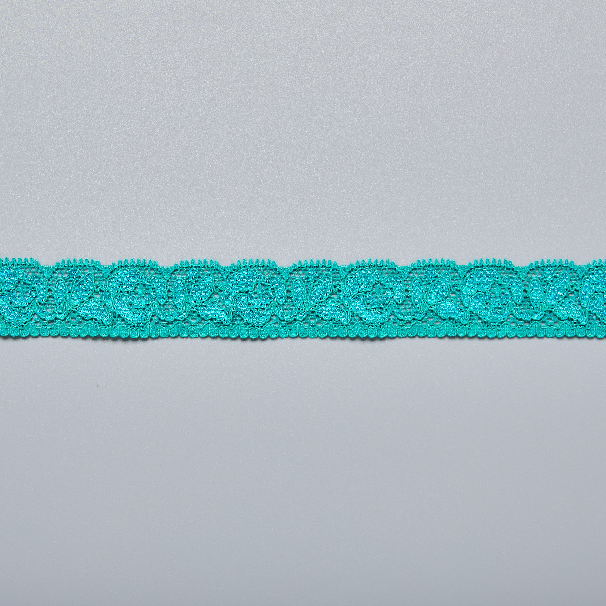 Кружево Эластичное Узкое 106164 (Зеленый, A14072964, БП)