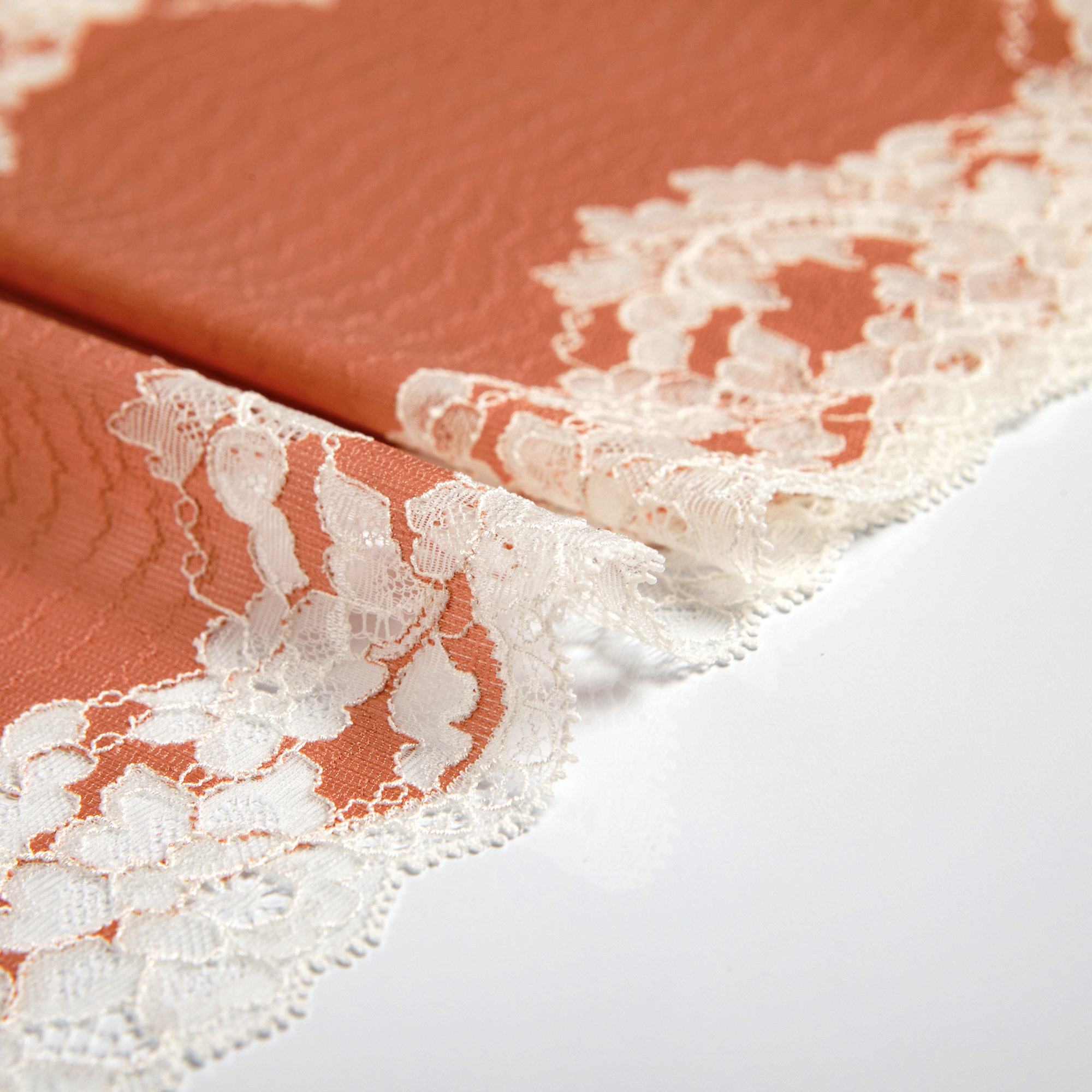 Кружево эластичное H6204M (Бежевый, YR001716A, БП)