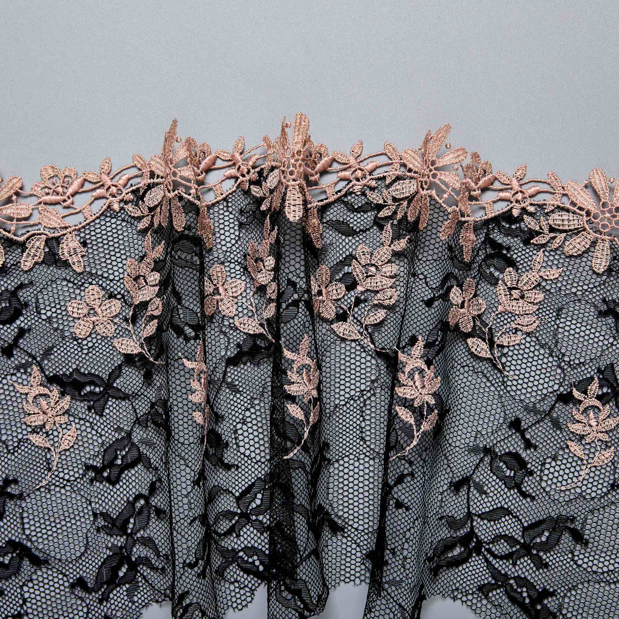 Вышивка На Сетке Неэластичной 738652 (Черный, 132952, БП)