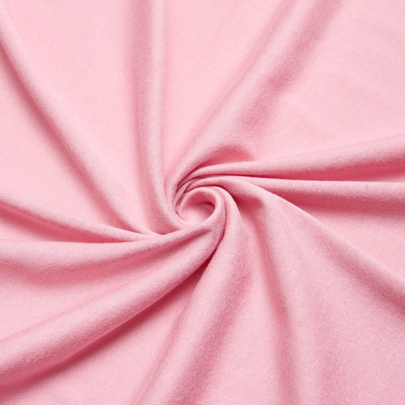 Хлопок трикотажный 2274 (Розовый, вереск, БП)