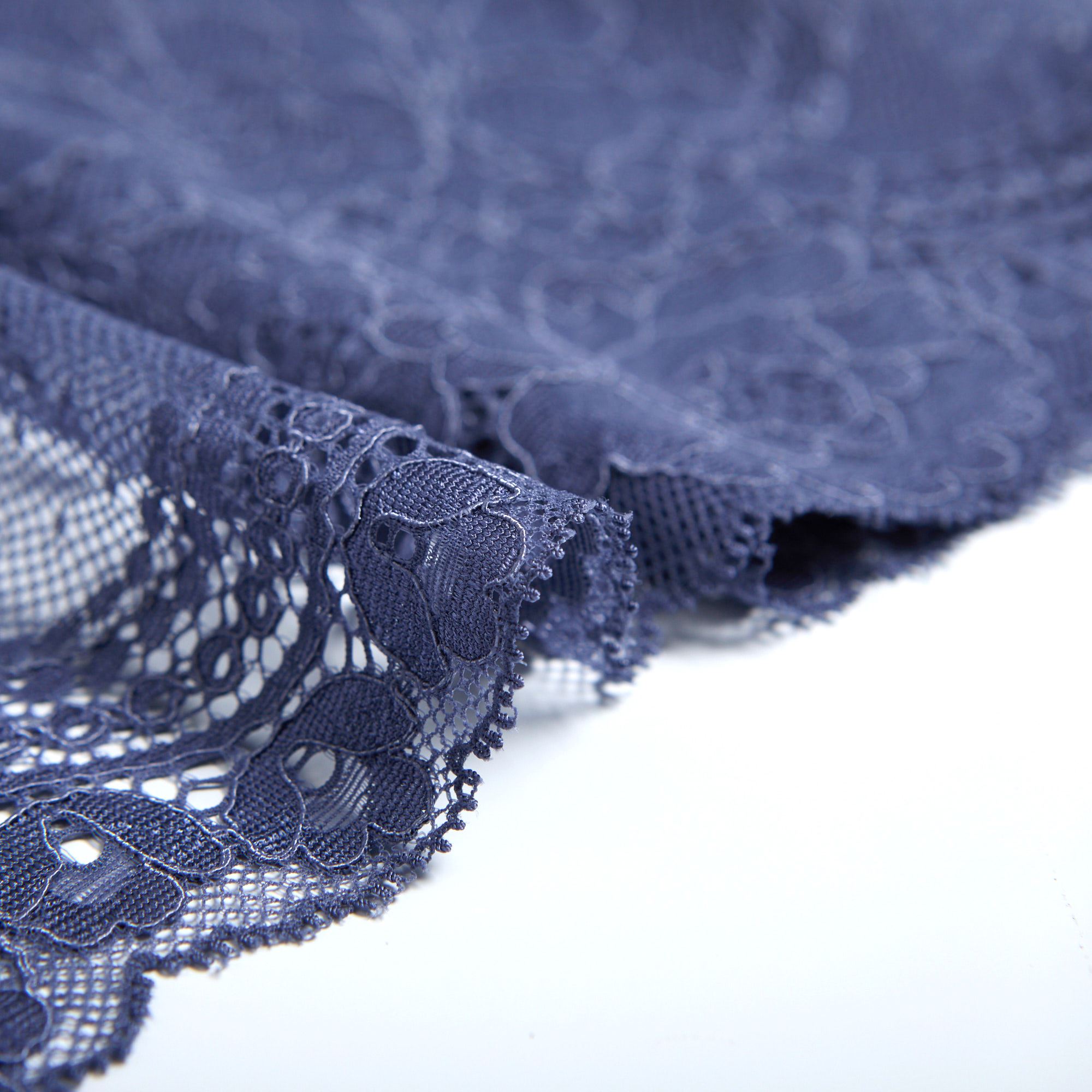 Кружево Эластичное J6046HAA (Синий, 18232844, БП)