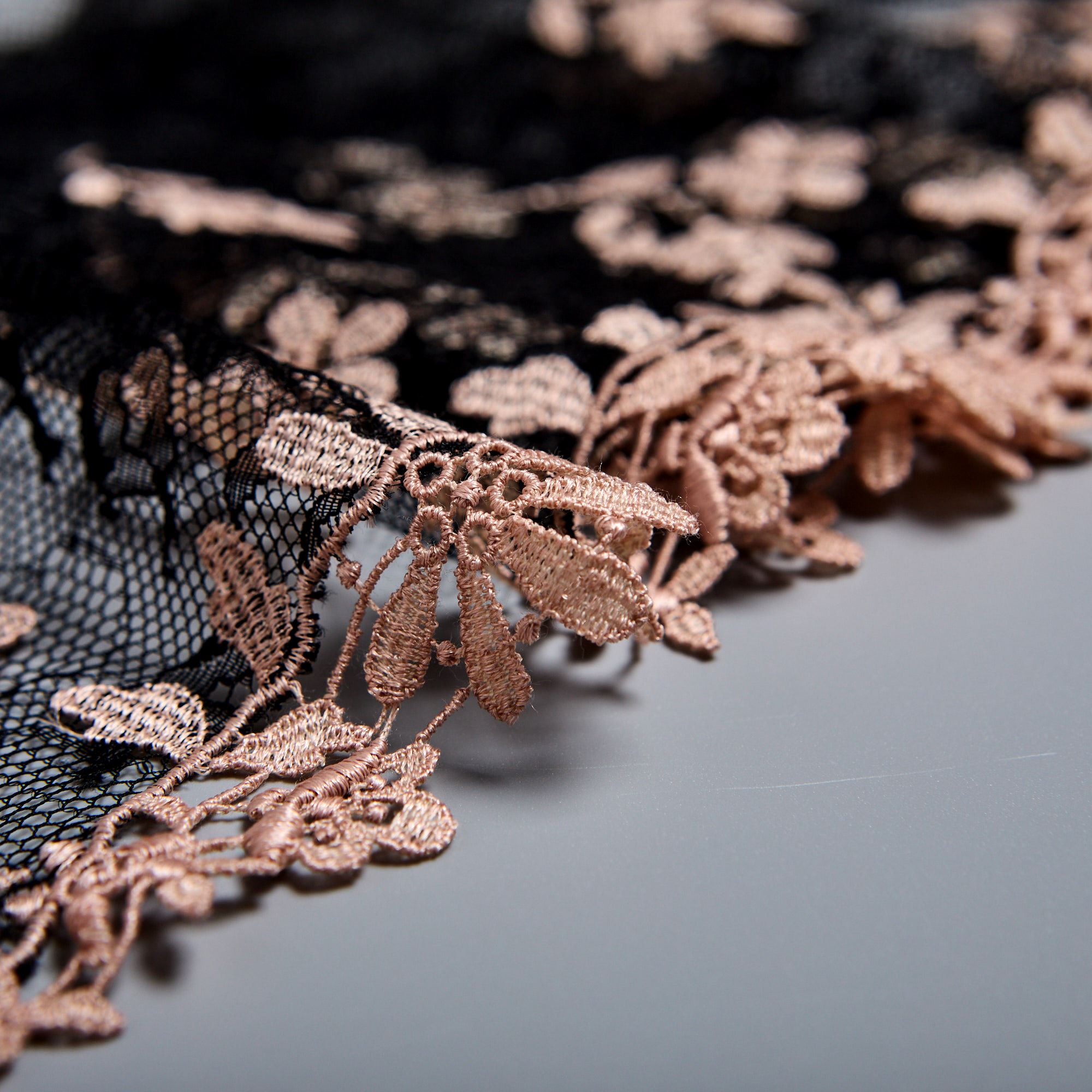 Вышивка На Сетке Неэластичной 738652 (Черный, 132952, БП)