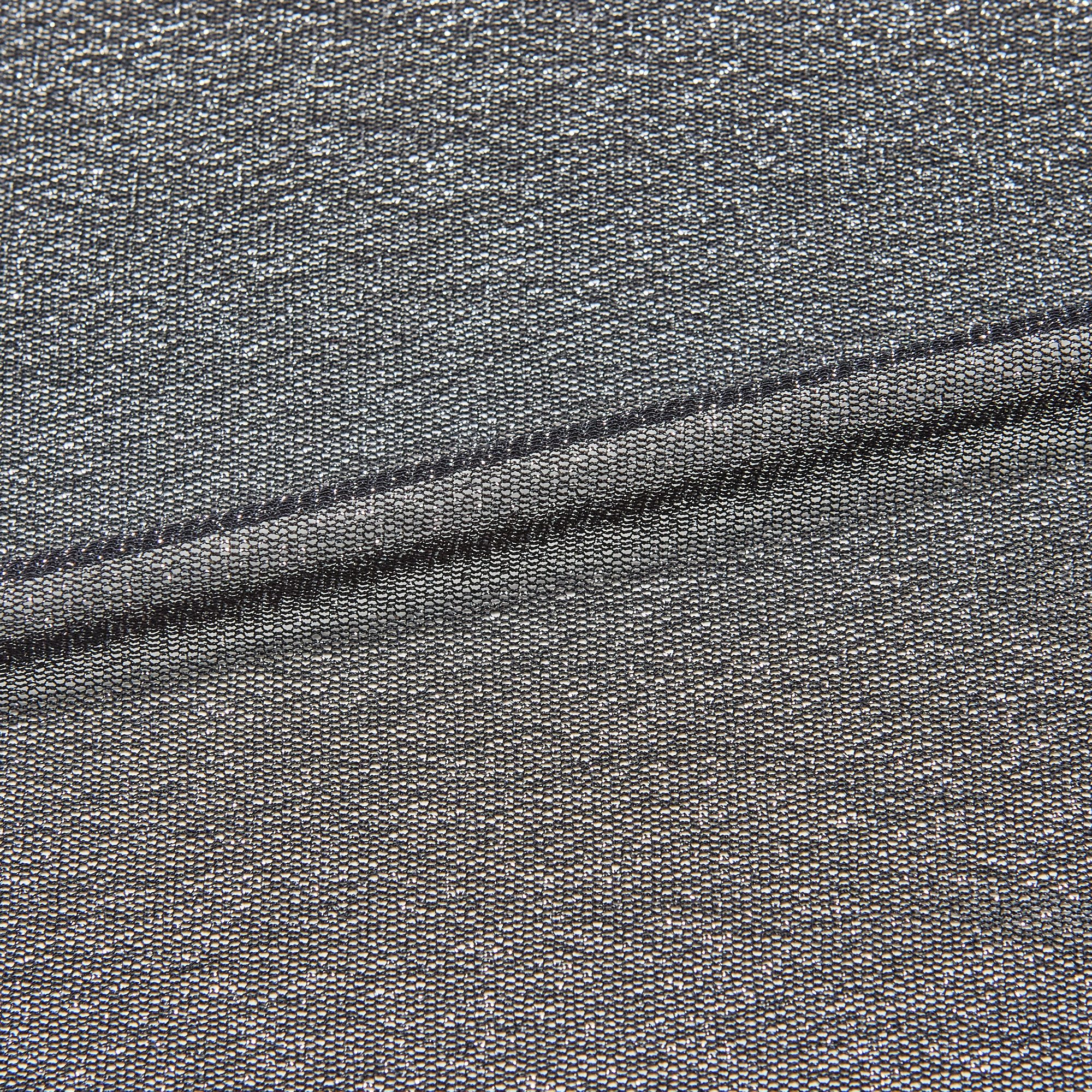 Сетка эластичная декоративная a2126-1 (Черный, стандарт, 19-4007)