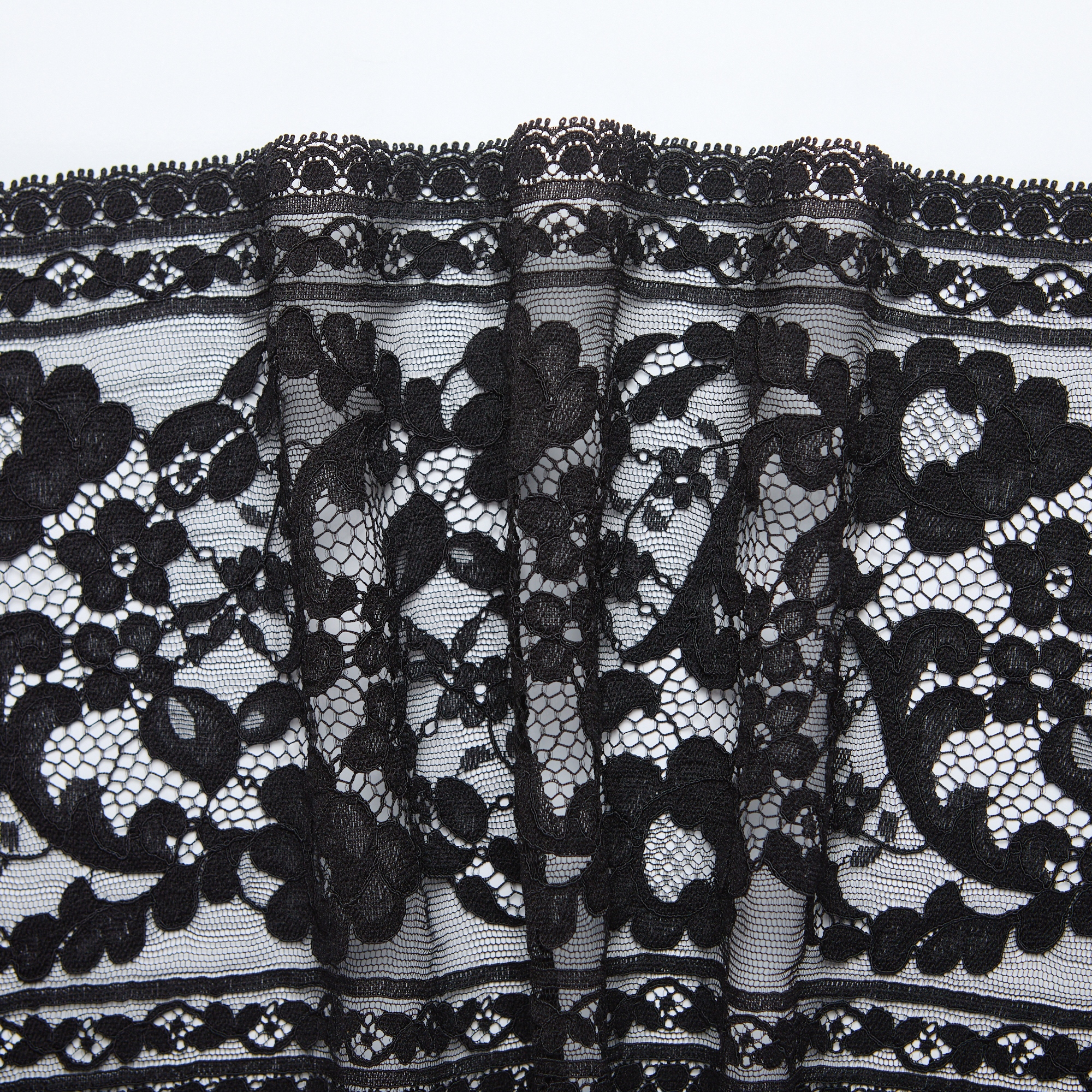 Кружево Эластичное 877999.498/21 (Черный, Стандарт, БП)