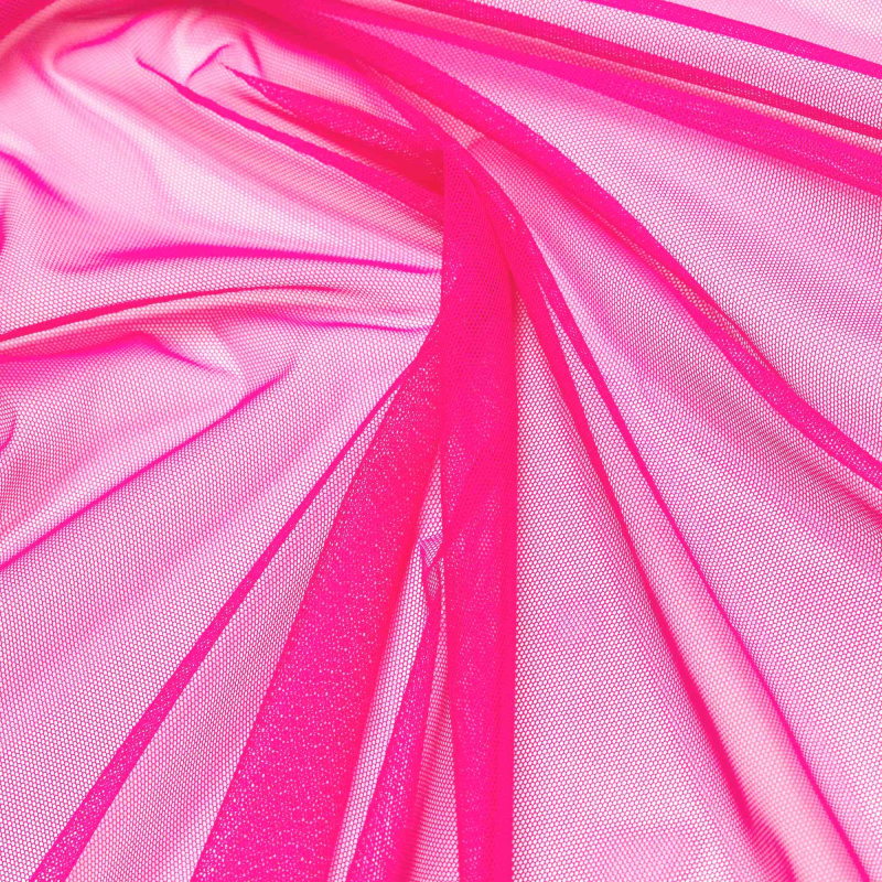 Сетка неэластичная 31214 (Розовый, P2008, БП)