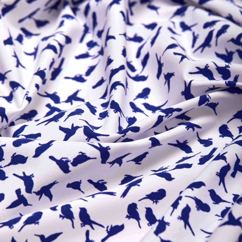 Микрофибра принт stt163p (Белый, shark bite var1, БП)