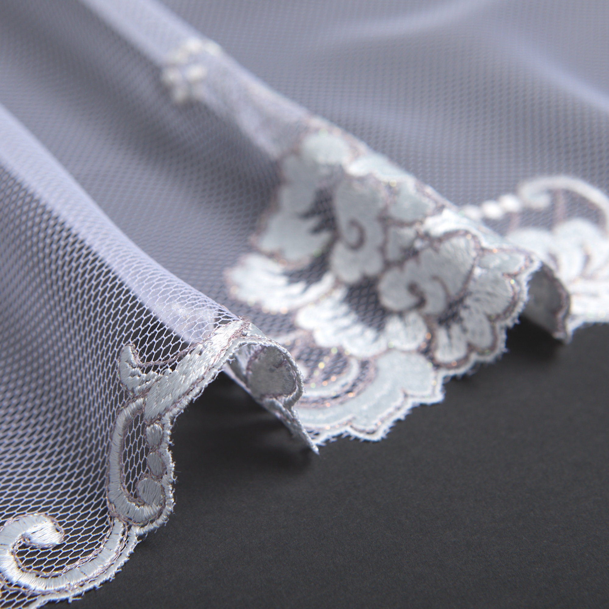 Вышивка На Сетке Неэластичной 412105 (Белый, K47808, БП)