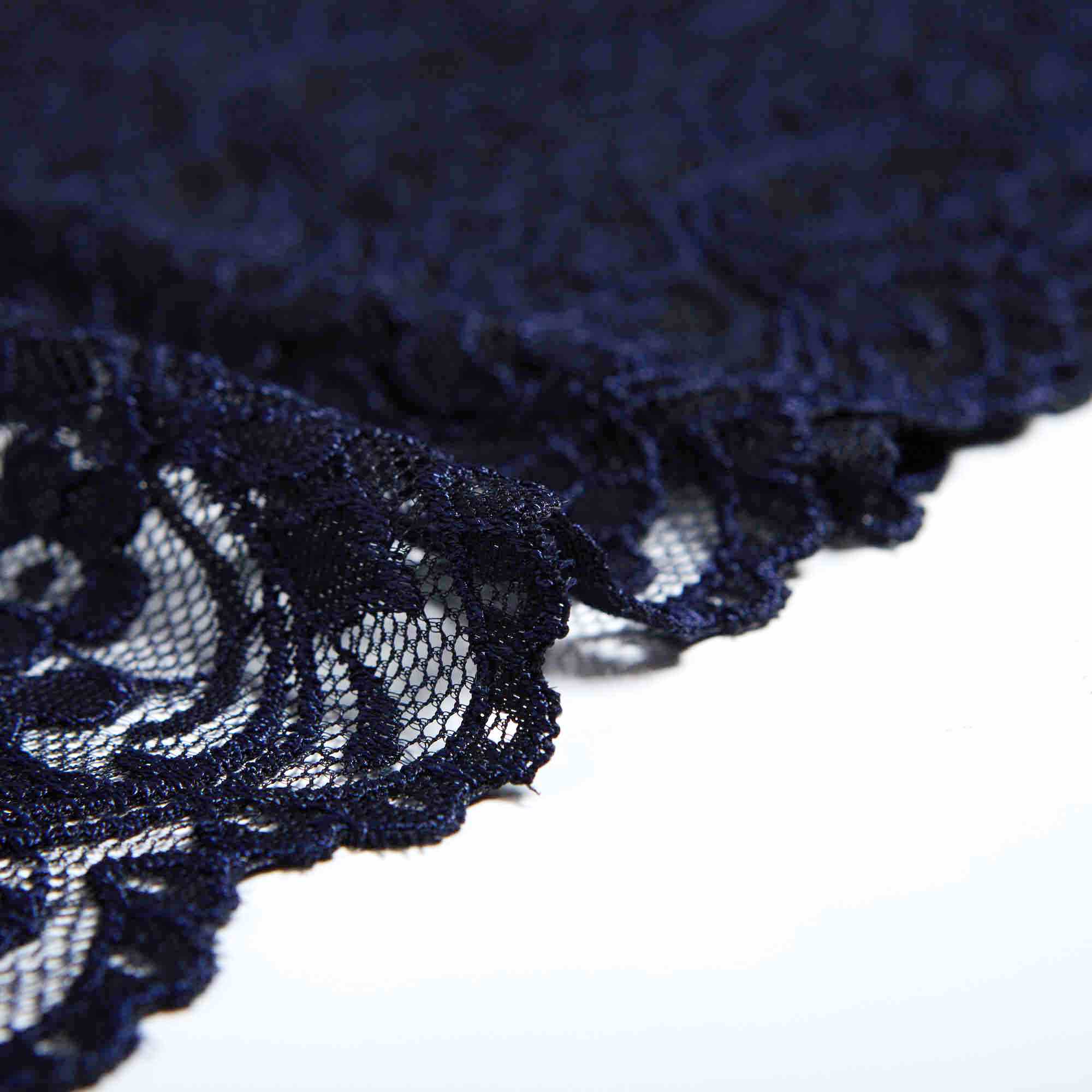 Кружево Эластичное 727 (Синий, 18A04252B, БП)