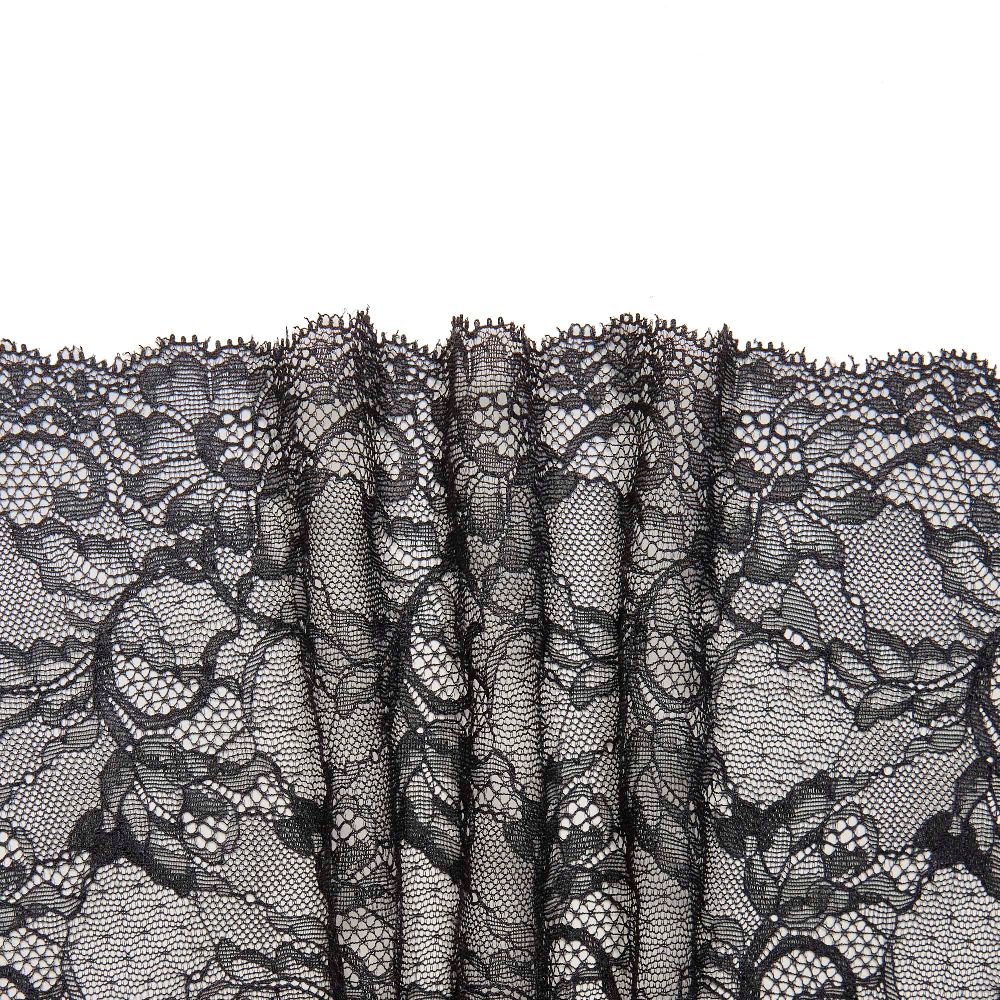 Кружево Эластичное H6471M (Черный, Стандарт, БП)