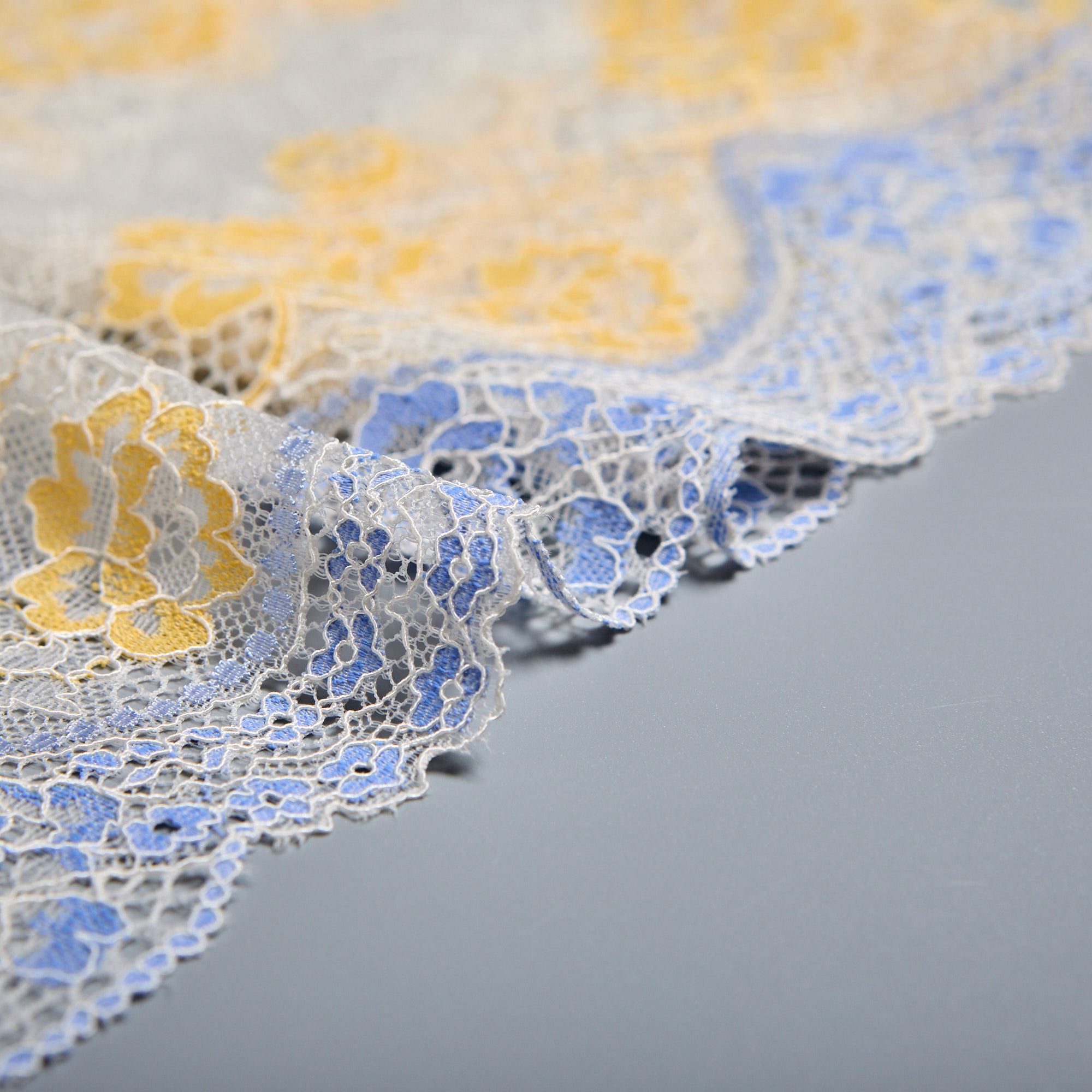 Кружево Эластичное HY714Q (Айвори, MG000185, БП)