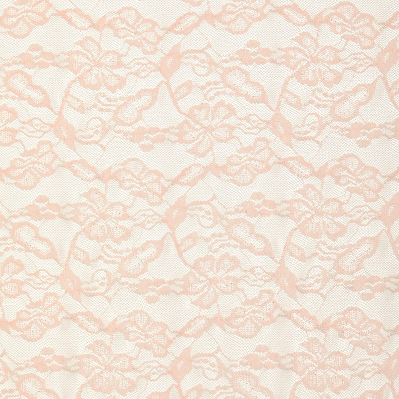 Кружевное эластичное полотно A218F7 (Розовый, RL8734, БП)