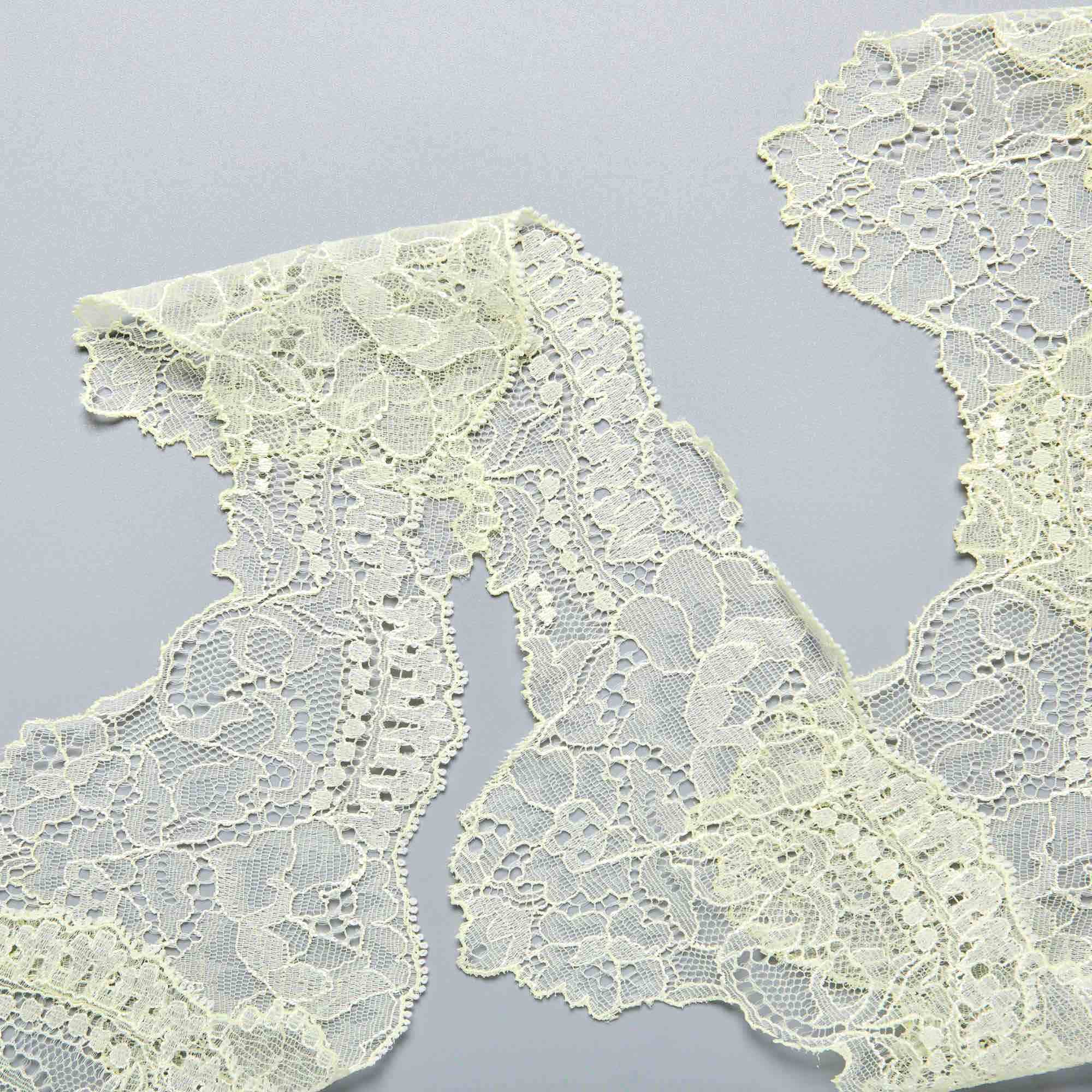 Кружево Неэластичное Узкое 201221 (Желтый, 407634, БП)