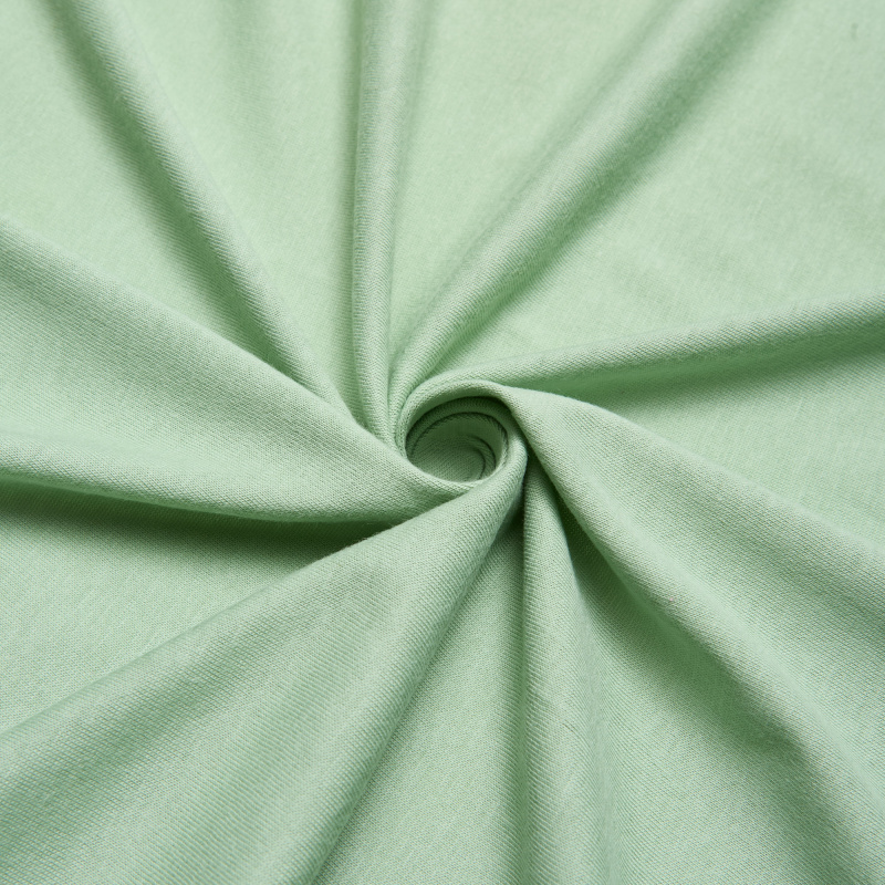 Хлопок трикотажный 2274 (Зеленый, летний бриз, БП)