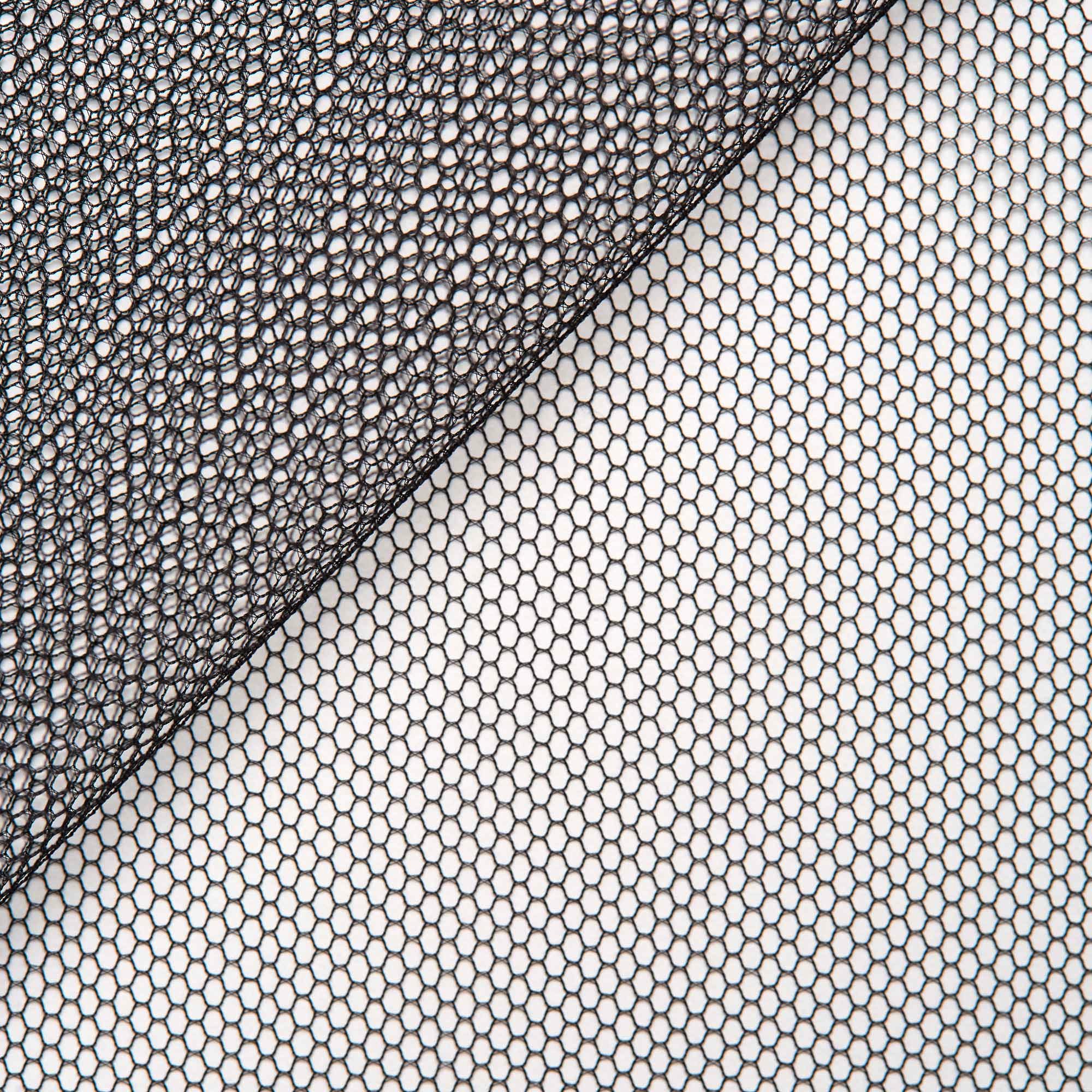 Сетка Неэластичная 5575 (Черный, Стандарт, БП)