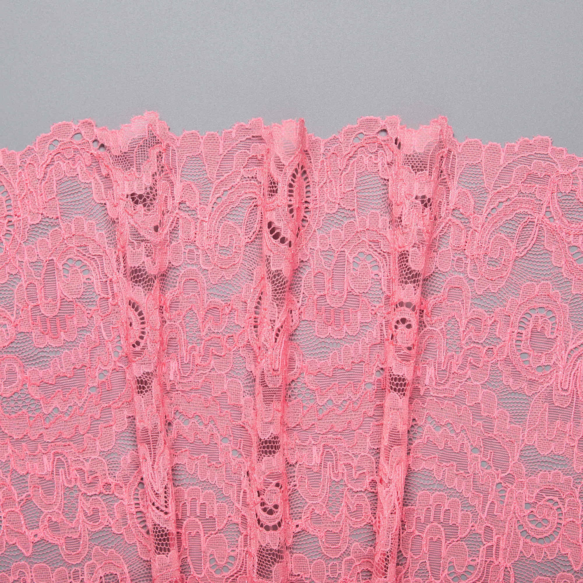 Кружево Эластичное HQ709M (Розовый, KR000181A, БП)