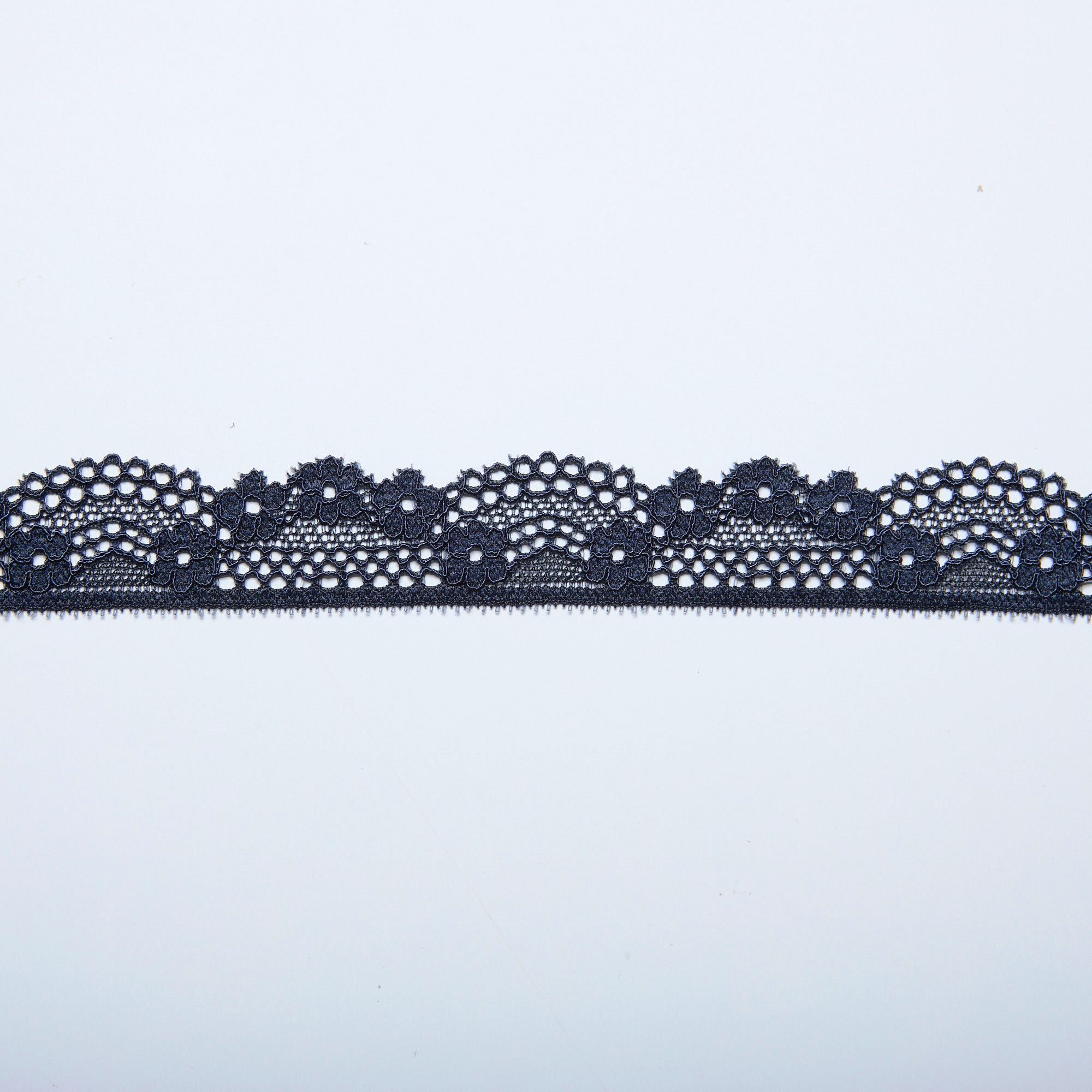 Кружево Эластичное Узкое P1530A (Синий, L0013149A, БП)