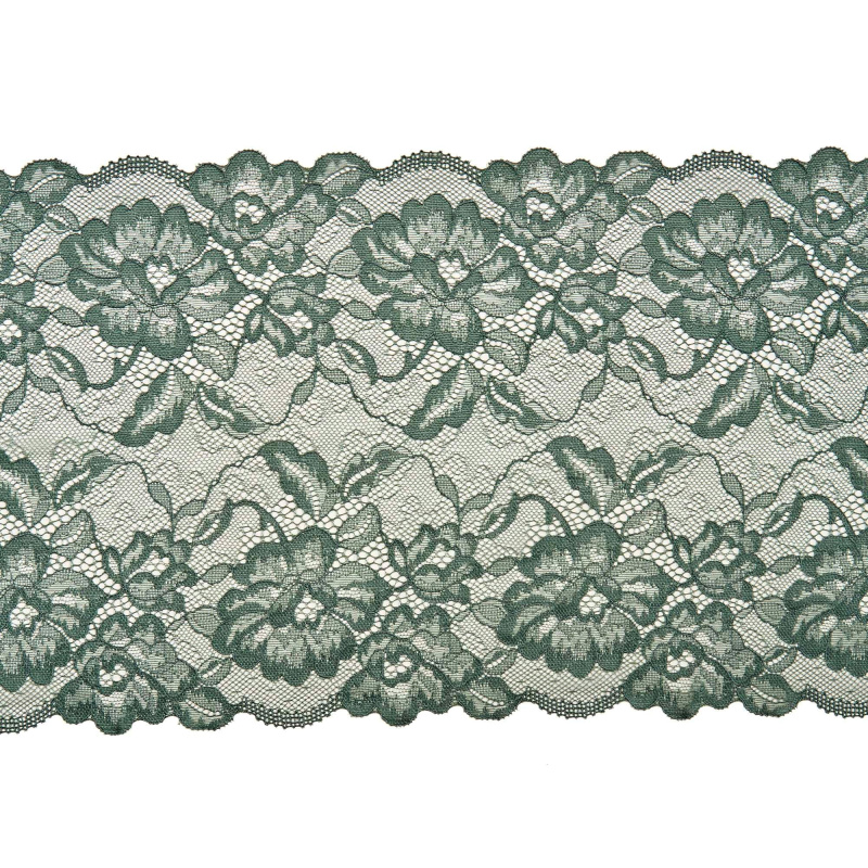 Кружево эластичное b61447soft (Зеленый, SH220921208C, 17-6009)